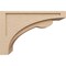 Ekena Millwork 10"W x 30"D x 20"H Classic Viola Rough Cedar Woodgrain TimberThane Corbel, Primed Tan CORUR10X30X20VIORCPR - alternate 2